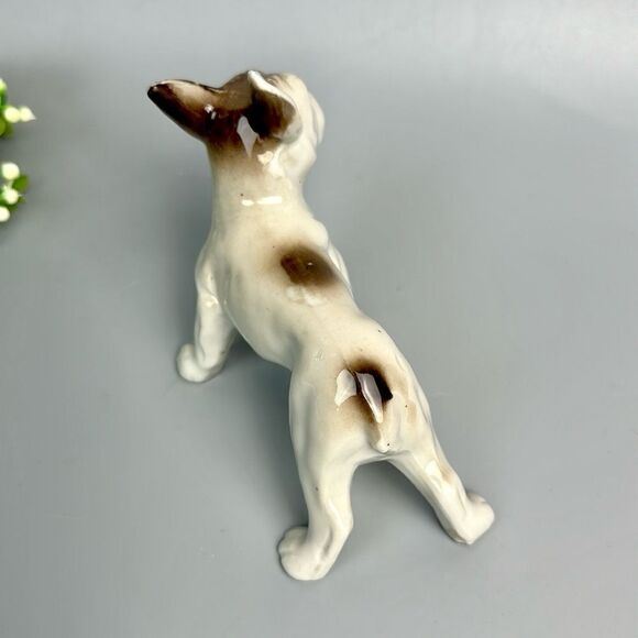 Ceramic Standing French Bulldog Dog Figurine Vintage made in Japan - Picture 5 of 11